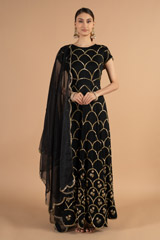 Black Embellished Anarkali964 video